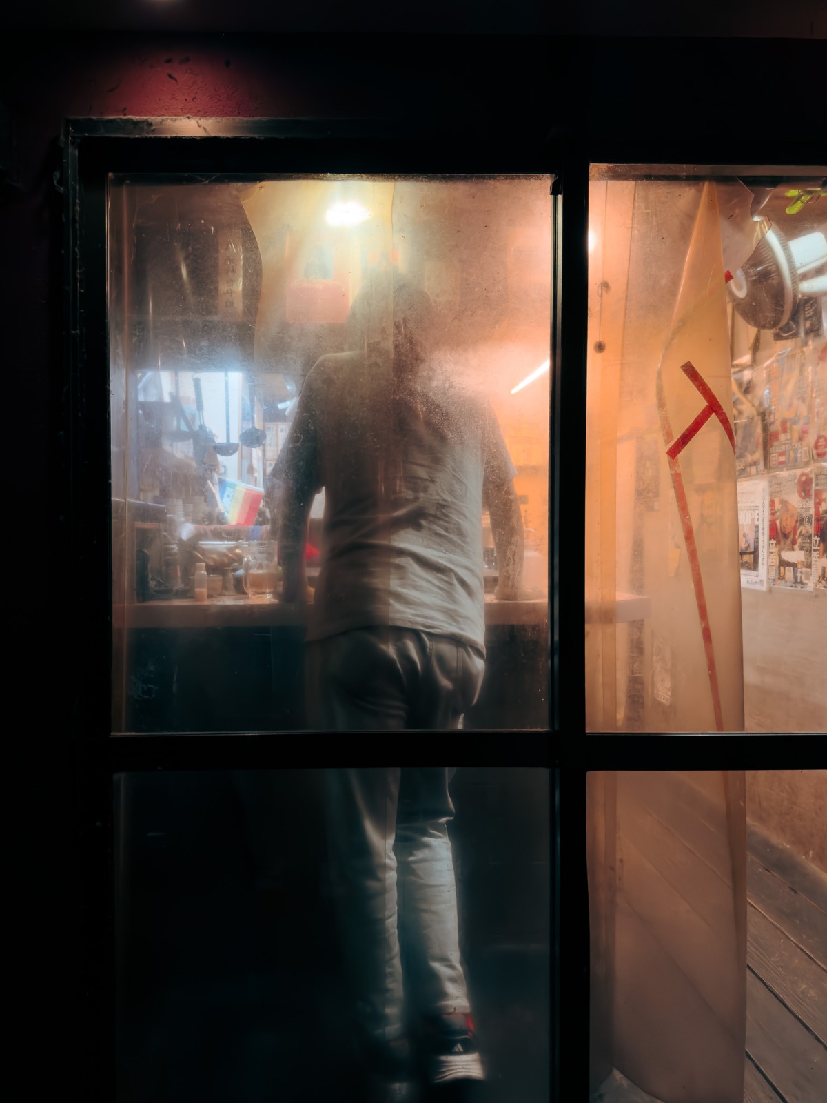 Exterior night: Kyoto, more dark nights in Japan.
